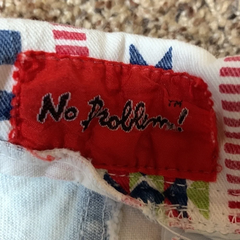 Vintage No Problem! Stonewashed mom jean shorts - Picture 11 of 12